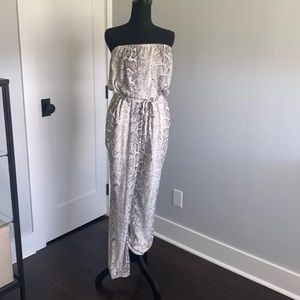 Cute!!! Snake print romper! Never worn, NWT.